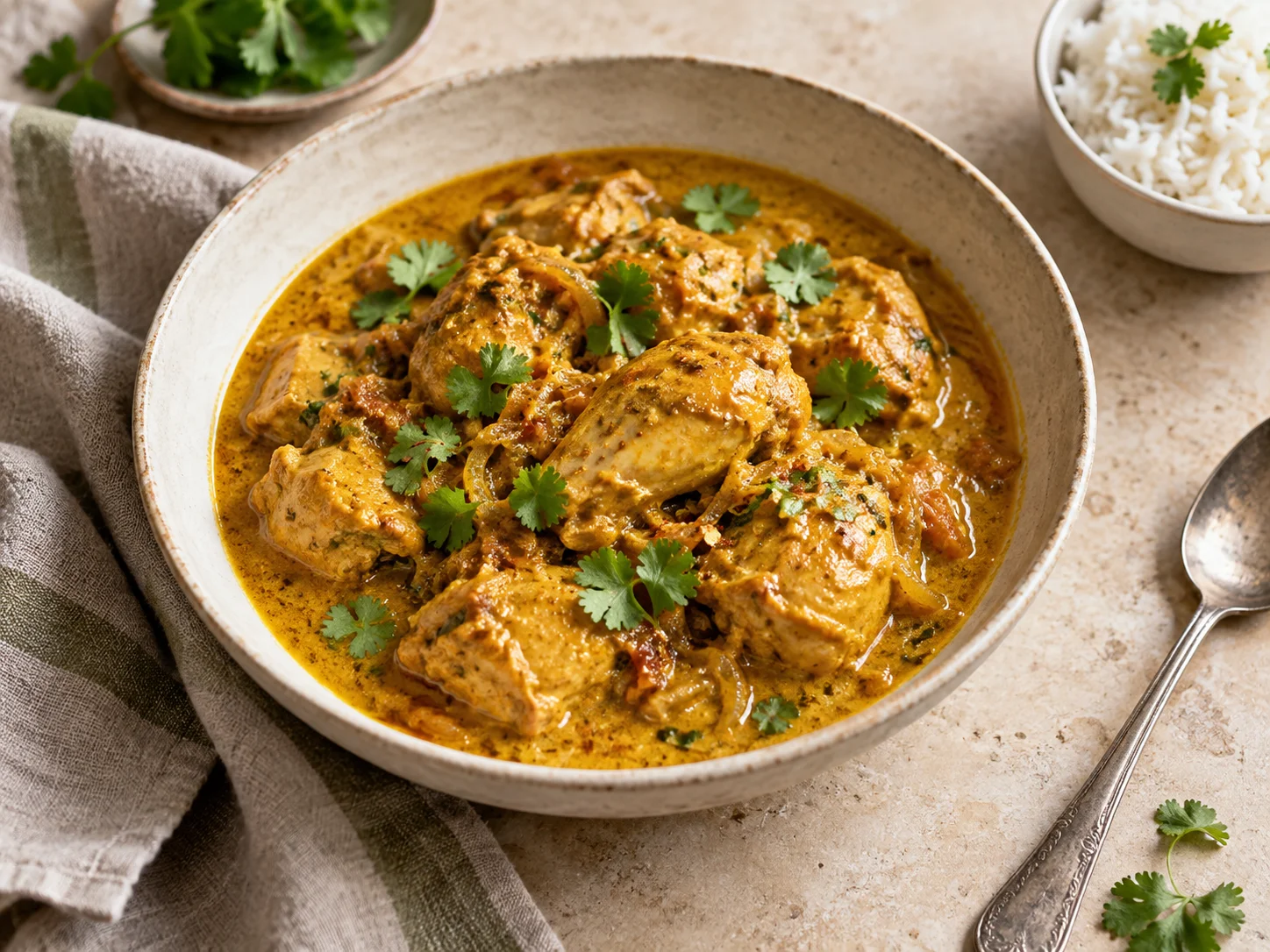 Coconut chicken curry