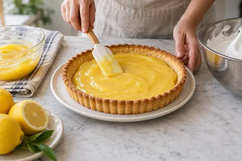 Fill a bought tart case