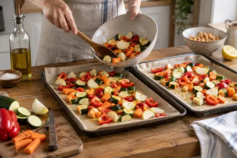 Roast vegetable couscous