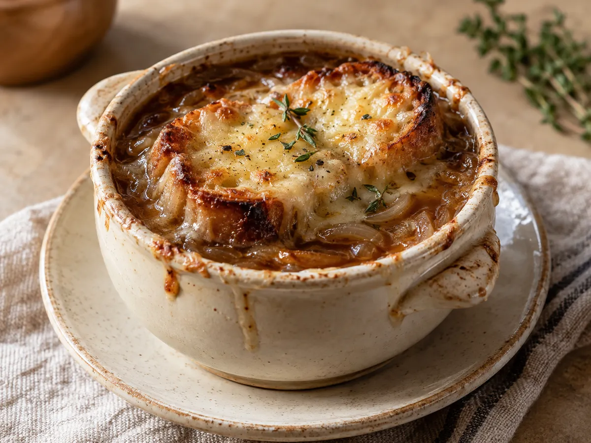 French onion soup