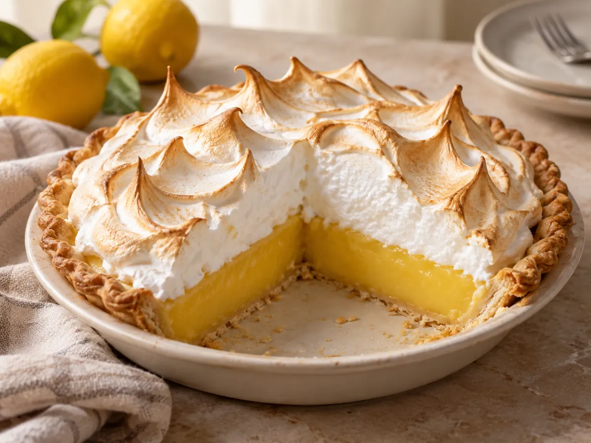 Lemon meringue pie
