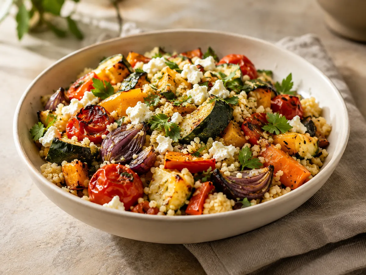 Roast vegetable couscous