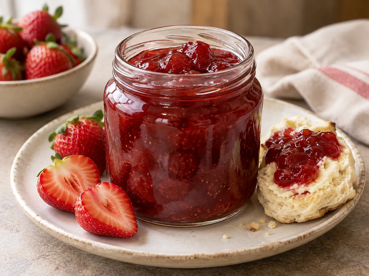 Strawberry jam